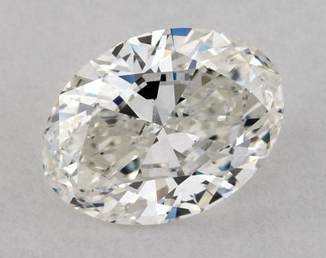 GIA 1.00 Carat H-VS2 Very Good Cut Oval Diamond