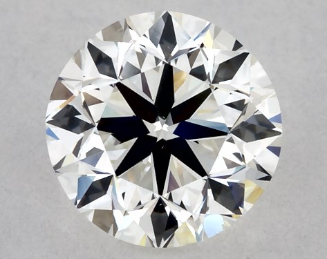 GIA 1.00 Carat H-VS2 Very Good Cut Round Diamond