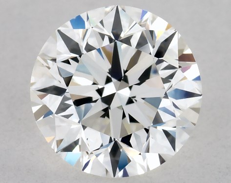 GIA 1.00 Carat H-VS1 Very Good Cut Round Diamond