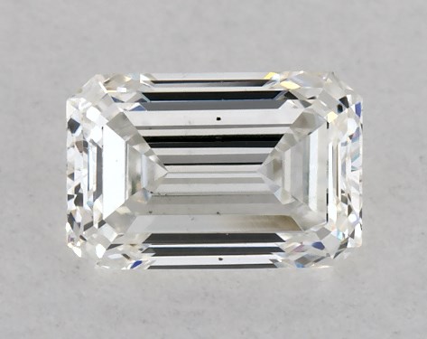 GIA 0.30 Carat G-SI1 Very Good Cut Emerald Diamond