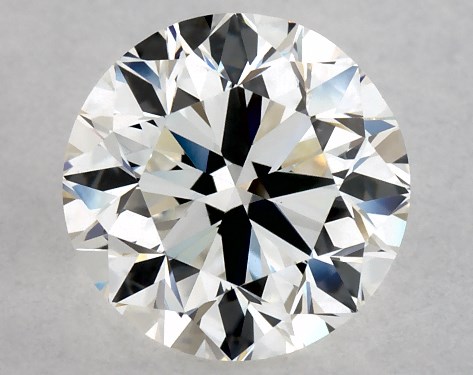 GIA 1.01 Carat H-VS2 Very Good Cut Round Diamond