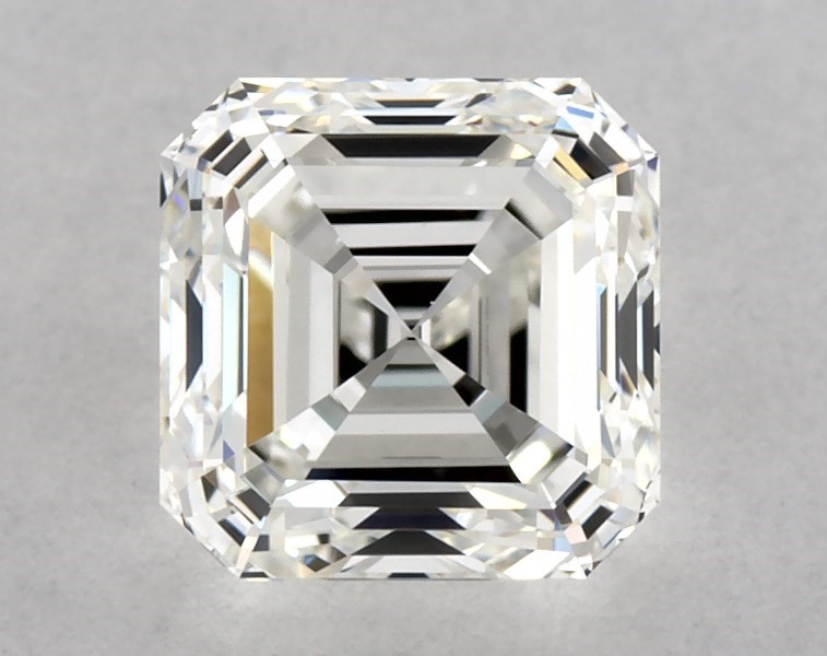 0.78 carat asscher diamond, I VS1