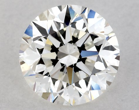 GIA 1.00 Carat H-VS1 Very Good Cut Round Natural Diamond