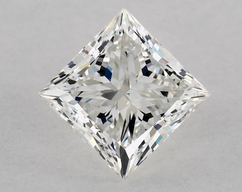 GIA 1.01 Carat H-VS2 Ideal Cut Princess Diamond
