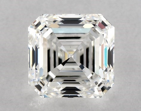 GIA 1.00 Carat G-VS1 Very Good Cut Asscher Diamond