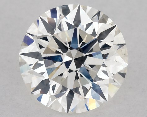 GIA 0.80 Carat H-SI1 Excellent Cut Round Diamond