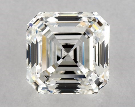 GIA 1.01 Carat H-VS2 Very Good Cut Asscher Diamond