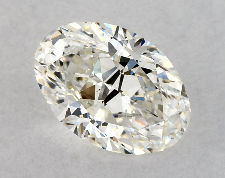 0.5 carat oval diamond, I VS2