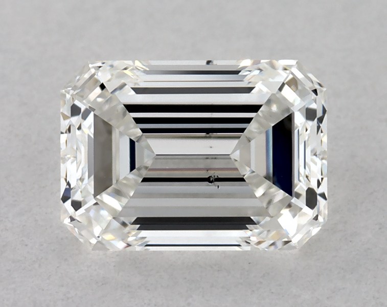 0.57 carat emerald diamond, G SI1