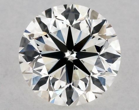 GIA 1.00 Carat J-VVS2 Very Good Cut Round Diamond