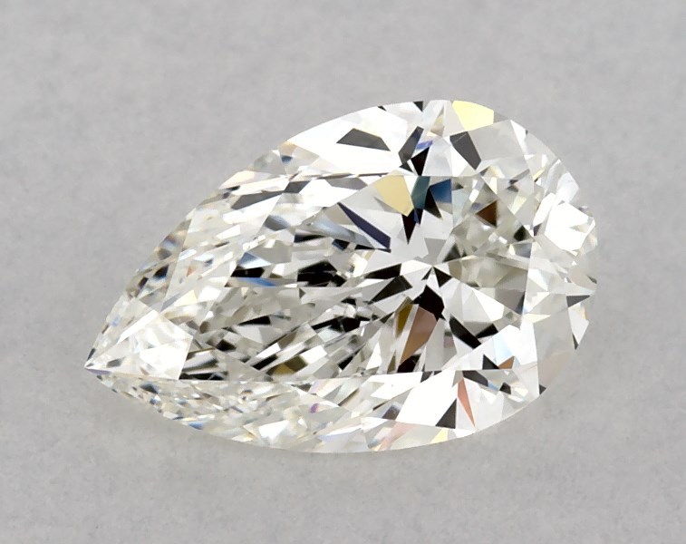 1.2 carat pear diamond, H SI1
