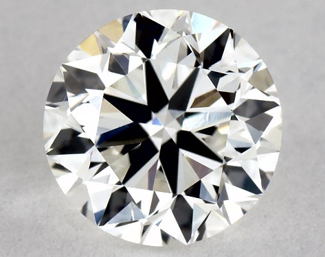 GIA 1.01 Carat H-VS1 Very Good Cut Round Diamond