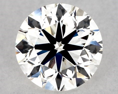 GIA 1.00 Carat H-VS1 Very Good Cut Round Diamond