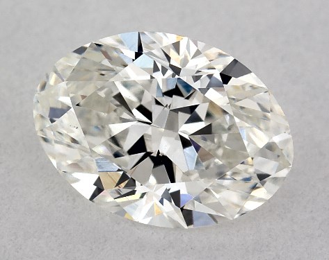 GIA 1.01 Carat H-VS2 Ideal Cut Oval Diamond