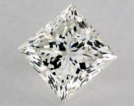 IGI 2.01 Carat H-VS2 Very Good Cut Princess Diamond