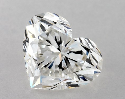 GIA 4.01 Carat H-VVS2 Ideal Cut Heart Diamond