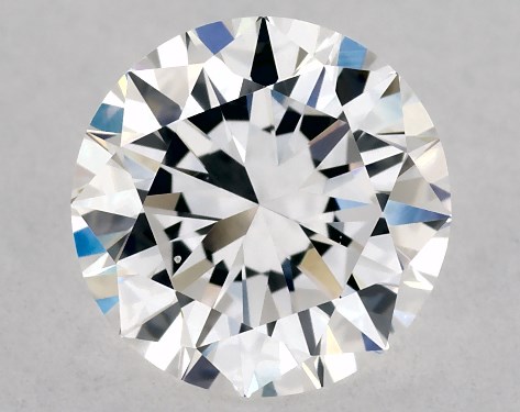 GIA 1.00 Carat F-VS2 Very Good Cut Round Diamond