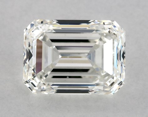 GIA 1.01 Carat H-VS2 Good Cut Emerald Diamond