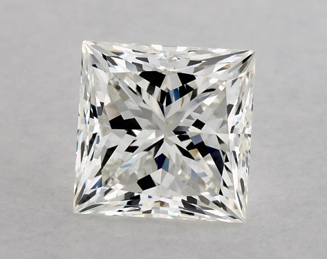 GIA 1.01 Carat H-VS1 Very Good Cut Princess Diamond
