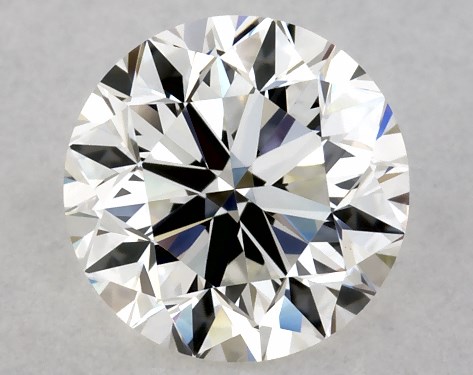 GIA 1.00 Carat H-VS1 Very Good Cut Round Diamond