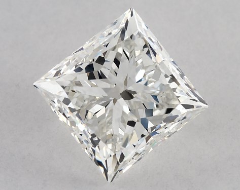 GIA 1.01 Carat H-VS1 Very Good Cut Princess Diamond