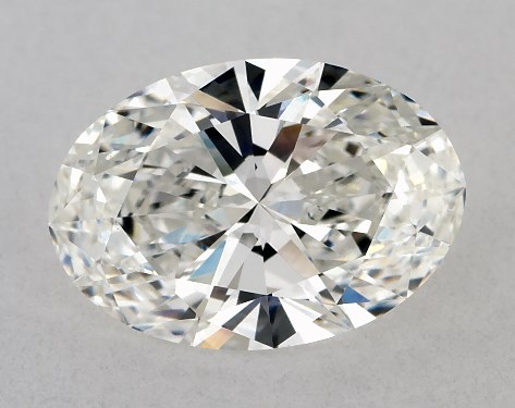 IGI 2.00 Carat F-VVS2 Very Good Cut Oval Lab-Grown Diamond
