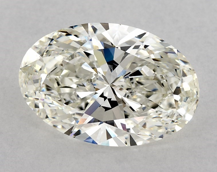 4.69 carat oval diamond, H VS1