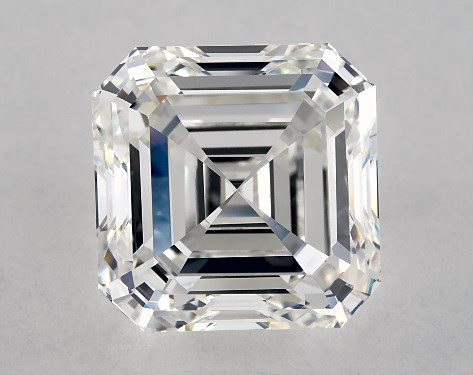 GIA 4.01 Carat H-VVS1 Very Good Cut Asscher Diamond