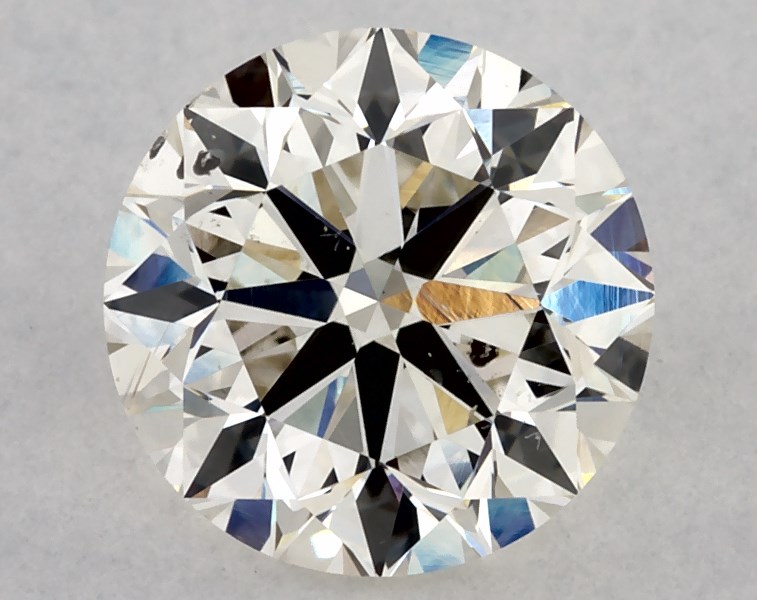 1.51 carat round diamond, I SI1
