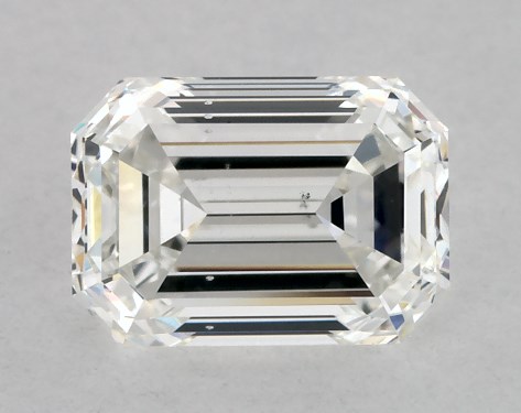 GIA 1.01 Carat H-VS2 Very Good Cut Emerald Diamond