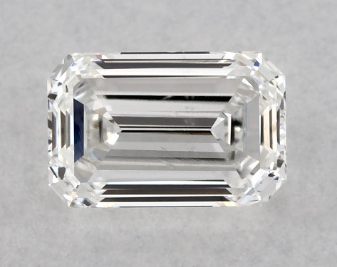 GIA 0.30 Carat E-SI1 Good Cut Emerald Diamond