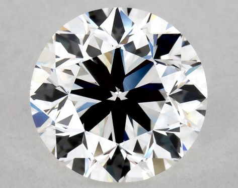 GIA 1.00 Carat H-VVS2 Very Good Cut Round Diamond
