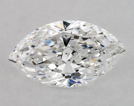 GIA 1.00 Carat D-VS1 Very Good Cut Marquise Diamond