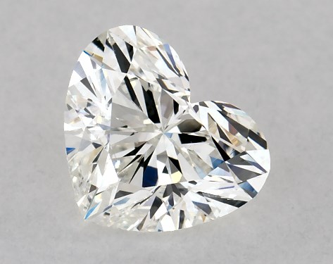 GIA 1.00 Carat H-VS2 Ideal Cut Heart Diamond