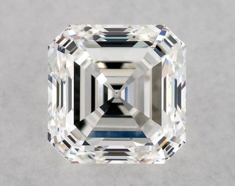 GIA 1.00 Carat H-VVS2 Very Good Cut Asscher Diamond