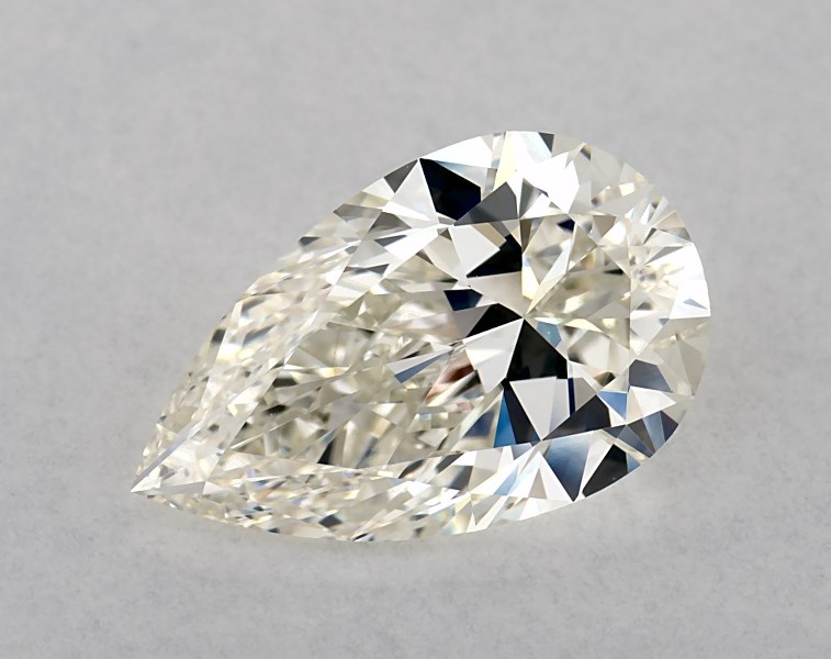 2.45 carat pear diamond, I VS1
