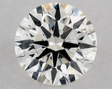 GIA 0.30 Carat J-SI2 Excellent Cut Round Diamond