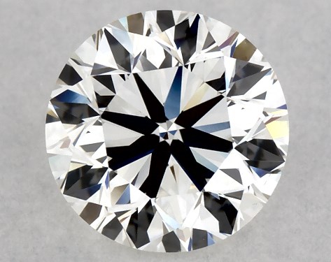 GIA 1.01 Carat H-VS1 Very Good Cut Round Diamond