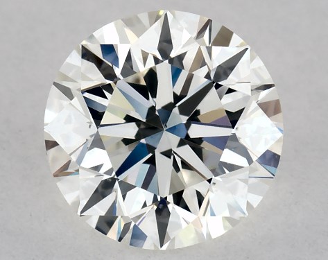 GIA 1.00 Carat J-VS2 Excellent Cut Round Diamond
