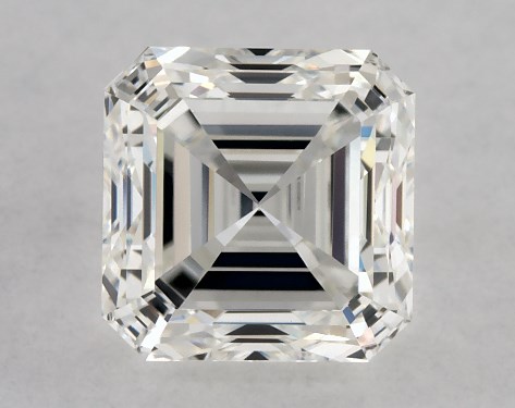 GIA 1.00 Carat H-VVS1 Very Good Cut Asscher Diamond