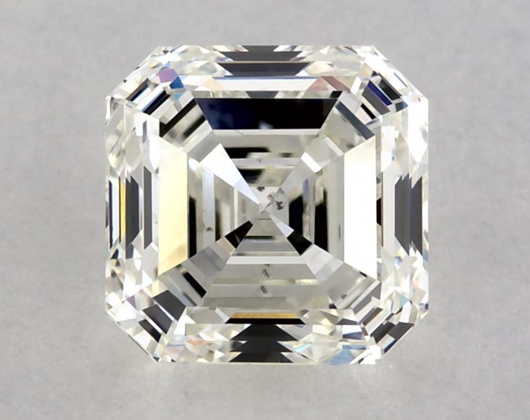 1.2 carat asscher diamond, I SI1
