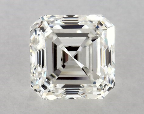 GIA 1.01 Carat H-VVS2 Very Good Cut Asscher Diamond