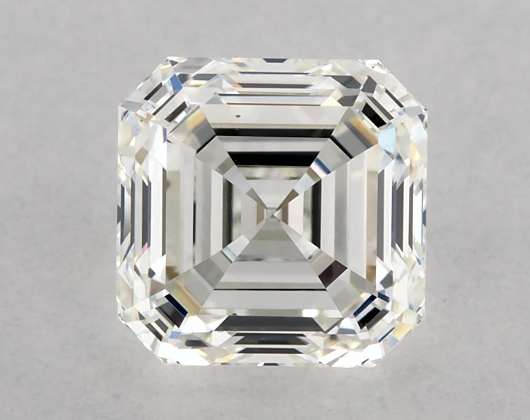 1.15 carat asscher diamond, H VS2