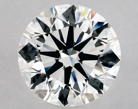 GIA 4.01 Carat H-VS2 Excellent Cut Round Diamond