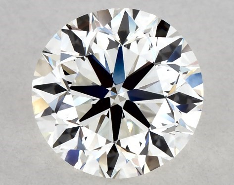 GIA 1.00 Carat H-VVS2 Very Good Cut Round Diamond