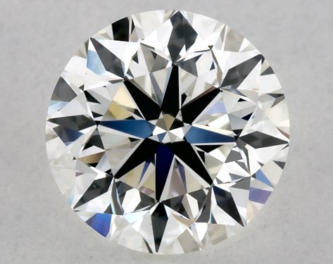 GIA 1.00 Carat H-VS2 Very Good Cut Round Diamond