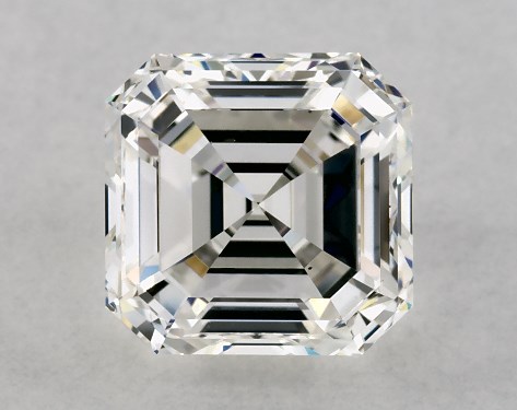 GIA 3.34 Carat H-VS2 Very Good Cut Asscher Diamond