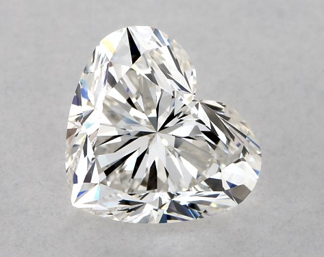 GIA 1.00 Carat G-VS1 Very Good Cut Heart Diamond