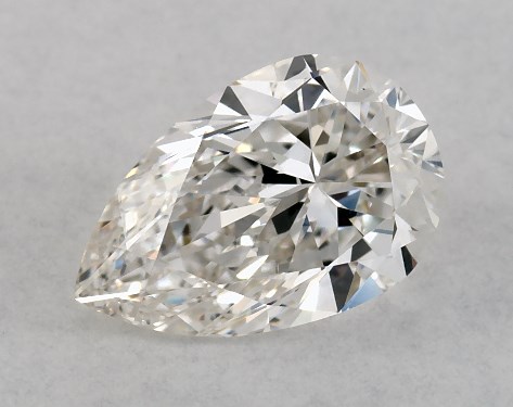 GIA 1.00 Carat G-VS2 Very Good Cut Pear Diamond