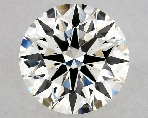 GIA 2.14 Carat H-VS2 Excellent Cut Round Natural Diamond